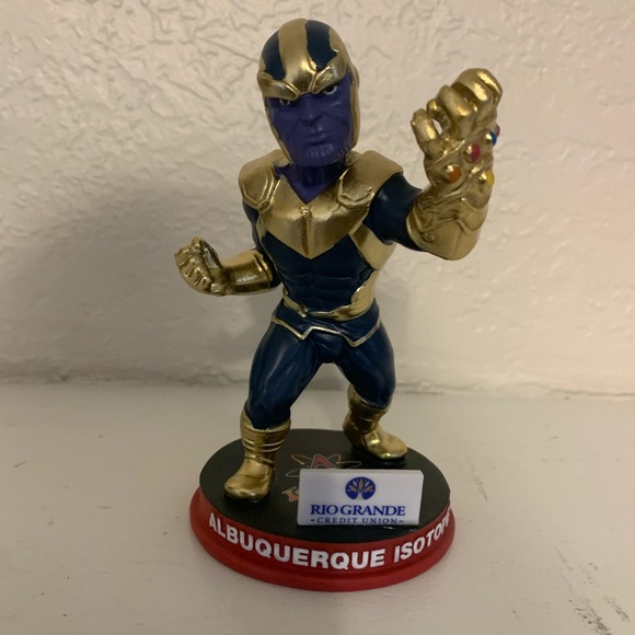 Marvel Thanos Albuquerque Isotopes Bobblehead - Picture 1 of 6